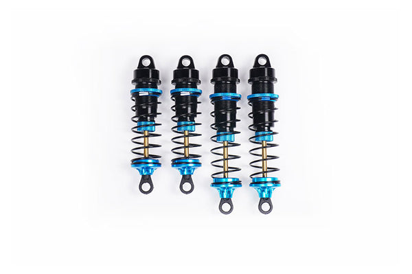 Koswork 12mm Gold / Blue Big Bore Buggy Shock Set (F & R) (Kyosho, Tamiya & Yokomo)