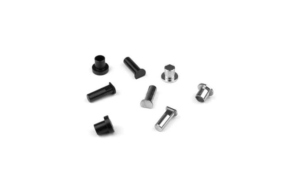 TEKNO TKR9057 – Spindle Pin/Sleeve Set (short/long, EB/NB48 2.1)