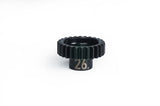 Koswork 32P 14T~30T M0.8 Lightweight Hardened Steel Pinion Gear (for 5mm shaft, w/high torque set screw)