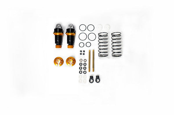 Koswork Tamiya Front/Rear  12mm Gold Big Bore Buggy Shock Set (2)