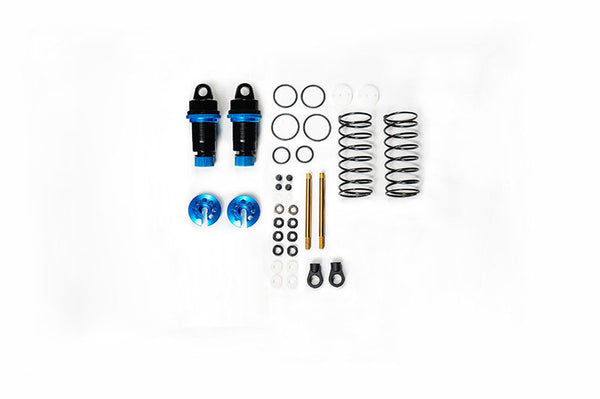 Koswork Tamiya Front / Rear 12mm Blue Big Bore Buggy Shock Set (2)