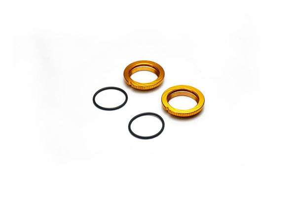 Koswork Threaded Collar w/O-rings  for 12mm Shock AE Tamiya (2)