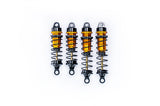 Koswork 12mm Gold Body Black Big Bore Buggy Shock Set (F & R) (Kyosho, Tamiya & Yokomo)