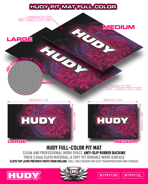 Hudy Pit Mat Full Color (Large) (65x120cm) – Nick Hobbies