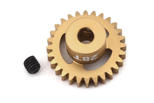 Trinity 48P Ultra Light Weight Aluminum Pinion Gear (3.17mm Bore) (28T)