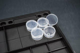 Koswork Clear Round Container (w/lid, ID 25mm, H12mm) (10pcs)